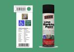 AEROPAK Line Marking Spray Paint 500ml grass green color with ROHS for street