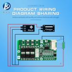 Balance BMS Battery Protection Board 3S 4S 5S Lifepo4 10A 15A 20A With NTC