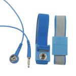 10ft Long 10mm Snap 2.4 Meter Coil ESD Wrist Straps