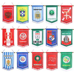 Wholesale Custom Sublimation Pennant Wall Flag Sports Hanging Wall Flag from china suppliers