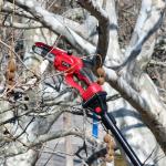 20FT Electric Pole Chain Saw For Tree Pruning Carbon Fiber Lightweight