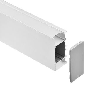 Wholesale Display Hall Light Aluminium LED Mounting Profile Recessed 42*90mm from china suppliers