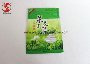 Wholesale Water Proof Custom Printed Coffee / Tea Bags , Foil Stand Up Pouches With Window / Zipper from china suppliers