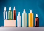 Refillable Plastic PE 150ml Pump Bottles For Lotion Cosmetic Packaging