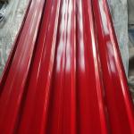Blue Color Coated Roofing Sheet Corrugated Steel Ceiling Material