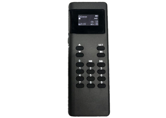 K8 model wireless tour guide has a larger lithium battery capacity and a wider range of use 1