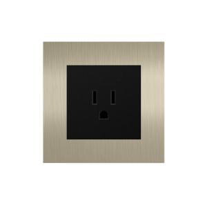 Wholesale aluminum frame American Electric Socket , 15A 125V Usa Plug Socket from china suppliers