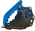 100 Ton Wood Grabbing Thumb Bucket Excavator 5m3 Capacity 2000mm Opening