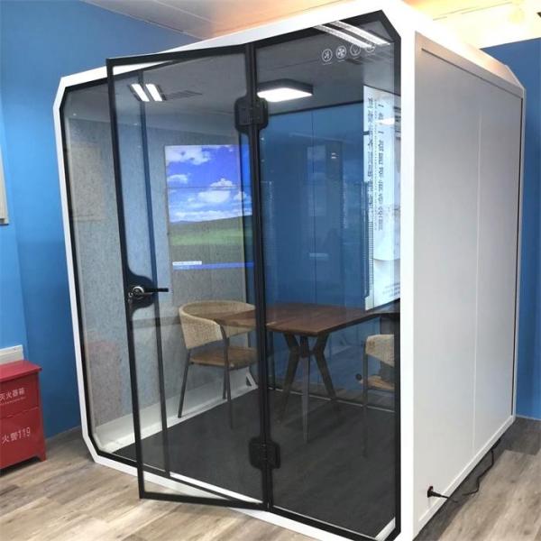 Easy Installing Private Phone Booth Soundproof For Indoor Meeting