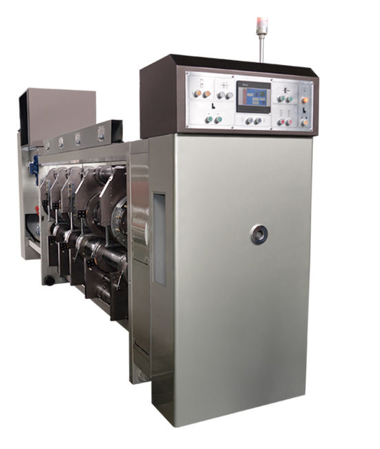 Vacuum Transfer Slotting Carton Box Printing Machine 250pcs/min