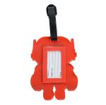 Pvc Travel Luggage Tag Cartoon Custom Silicone Luggage Tag Name Tag Boarding