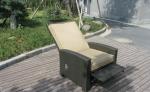 adjustable outdoor rattan sofa