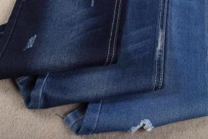 Wholesale 11oz TR 61% Ctn 37.5% Poly 1.5% Spx Bonded Cotton Polyester Denim Fabric from china suppliers