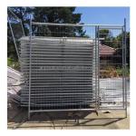 Galvanized and PVC Coated Outdoor Building Temporary Fencing for Construction