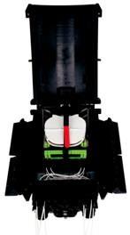 Wholesale Local Area Network Fiber Optic Joint Box 96 Fibers Total Capacity Easy Installation from china suppliers