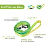 Luxury Retractable Dog Leash Gradient Colors Dog Collar Leash Set For Small Dog