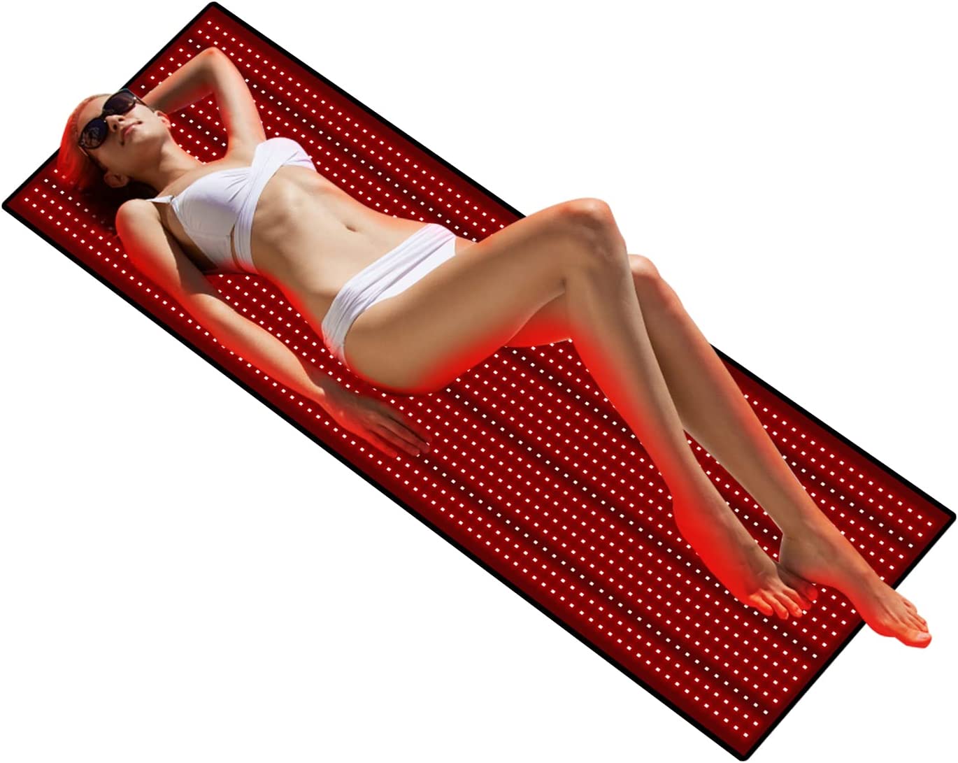 Waterproof Red Infrared Light Therapy Mat Blanket For Pain Relief 660nm 850nm