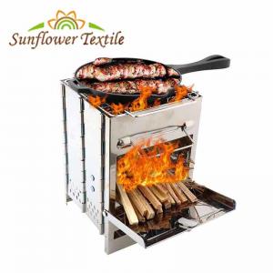 Wholesale Stainless Steel Folding Barbecue Charcoal Grill Mini Barbecue Grill from china suppliers
