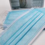 Hospital Breathable Disposable Nonwoven Face Mask With CE