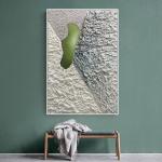 Customized 3D Mixed Media Craft Engraving Painting Wall Art Decor Painting