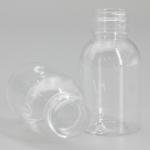 30ml PET Clear Plastic Bottle Mini Round Travel Lotion Essence Spray Cosmetic