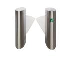 Soft Wing Direct Drive Motor RS485 Waist Height Turnstiles