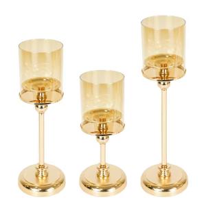 Wholesale Metal Iron Gold Decorative Candle Holder Modern Luxury Holders from china suppliers