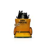 350g CCNB Custom Floor Corrugated Cardboard Display Stands B Flute