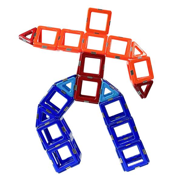 Customized Magnetic Teaching Tiles Toys Block Assembly 314pcs For Kindergarten