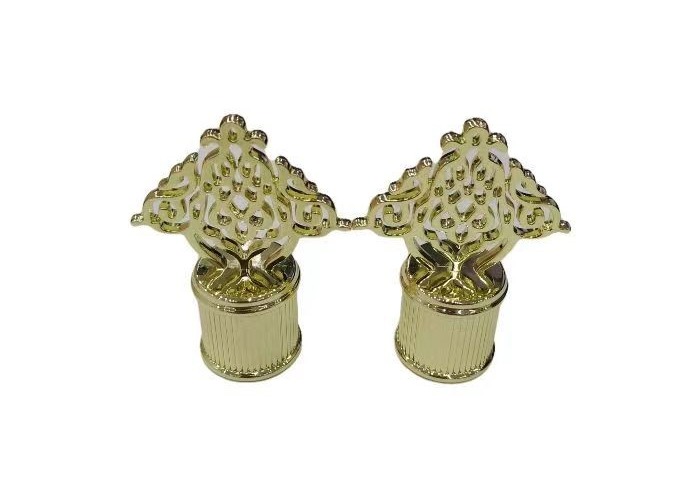 High-End Product Perfume Bottle Lid Metal Caps Design Zinc Alloy Perfume Lids