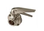 Threaded Ends 2 Inch Sanitary Clamp Butterfly Valve
