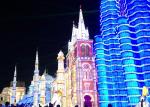 True Proportion Modern High Rise Building Lantern Display Festival Longlife