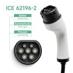 11KW Portable Electric Vehicle Charging Cable Extension Line Type2 Charger Cable