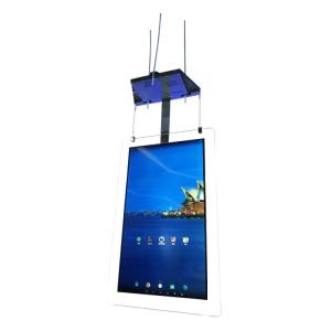 Wholesale OLED Paper Thin Hanging Wall Mounted Digital Signage Tempered Glass 55&quot; AC100V-240V from china suppliers