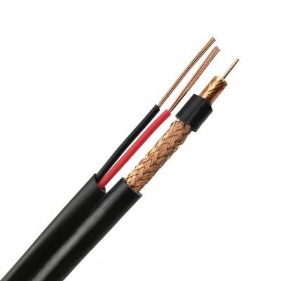 305m RG59 with Power CCTV Camera Rg59 2c Siamese Coaxial Communication Cable