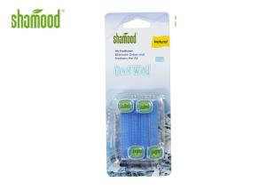 Wholesale Cool Wind Air Vent Perfume 4 Strips/Pack Air Freshener Triple Refills from china suppliers