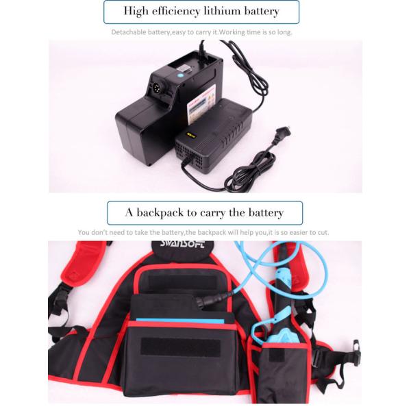 Swansoft 800g 3.0CM Electric Bypass Pruner Fruit Orchard Pruning Shear 36V 4AH