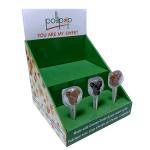 Folding Cardboard Display Box Countertop Retail Packaging Box With Paperboard