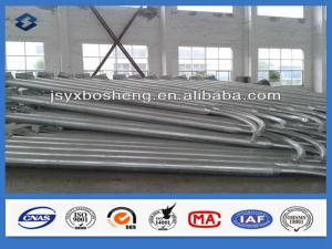 Wholesale 5m - 12m Single Curved End electrical street light pole above 95% Peneration from china suppliers