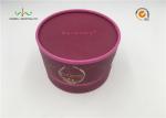 CMYK Color Recyclable Cardboard Cylinder Tubes For Gift Packaging