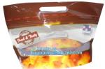 custom printed rotisserie chicken bags roast chicken packaging bag, k handle