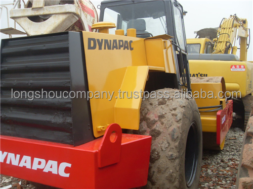 Used Dynapac CA30 CA25 Road Roller Single Drum Vibratory Roller for Road Construction