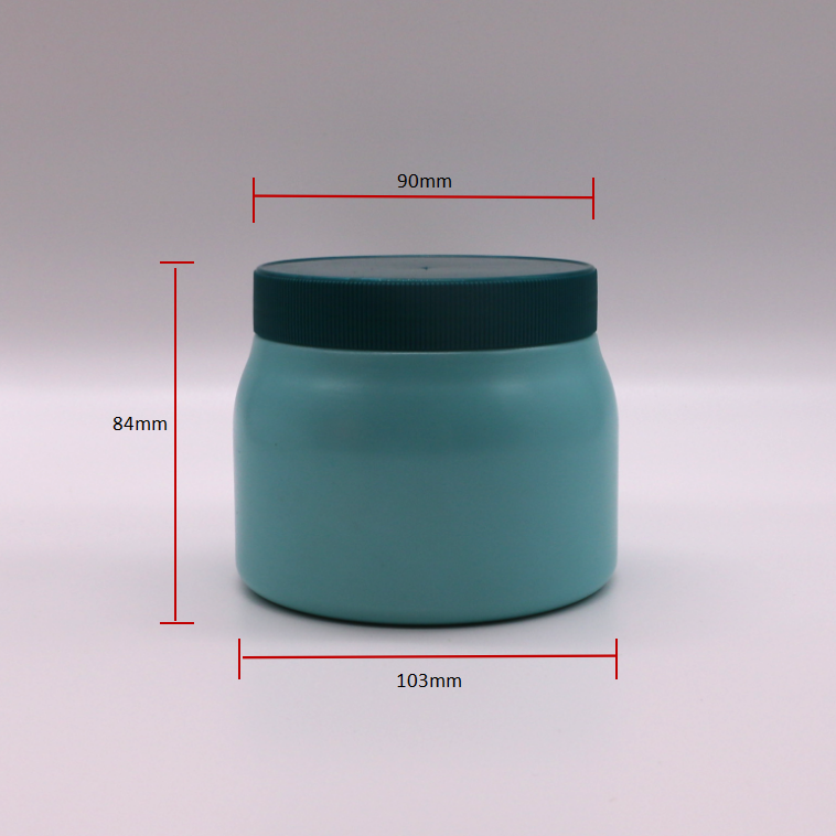 PE Round Plastic Custom Bottle Tasting Jar for Solid Tablet and Supplement Storage