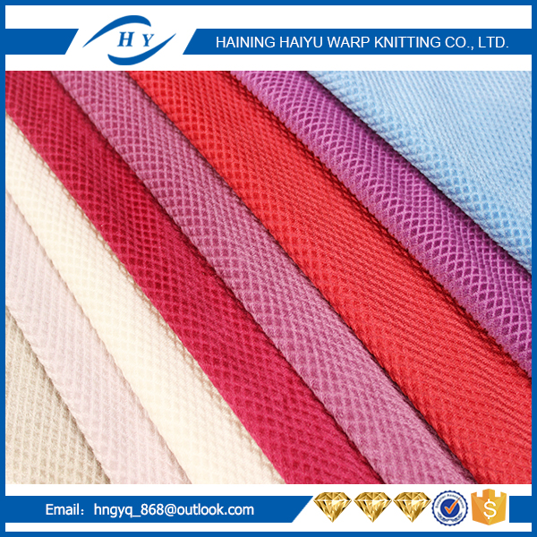 100% polyester printed pineapple velboa fabricmade in china