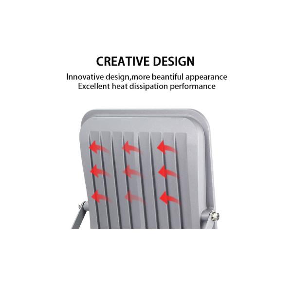 Slim DOB AC85-265V 300w Outdoor LED Flood Lights Waterproof