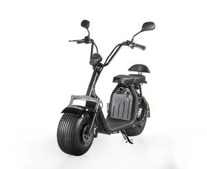 Wholesale EcoRider 1500W 18*9.5 inch 2 Wheel Electric Scooter , Harly double seat scooters for adults with EEC certificate from china suppliers