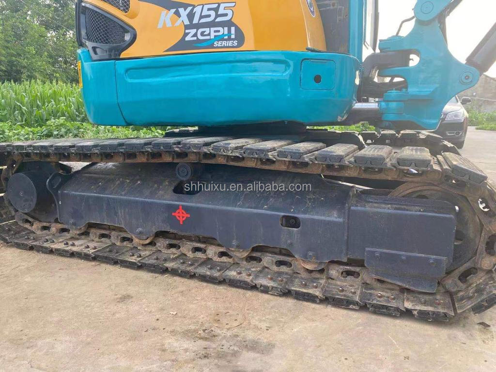 Used Kubota KX155 excavator with good working condition second hand kubota KX155 excavator with good price for sale
