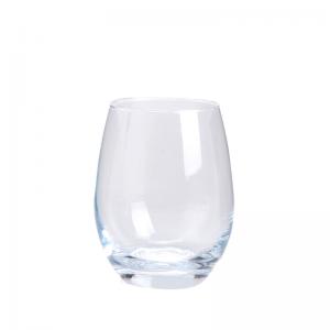 Wholesale Round Stemless Crystal Wine Glass 14OZ Sleek And Modern Design from china suppliers