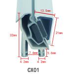 Sound Insulation Magnetic Weather Stripping For Metal Exterior Doors