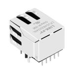 Belfuse SS-6488-NF-A431 Compatible LINK-PP LPJG4820G4NL 100/1000 Base-T Tab Down